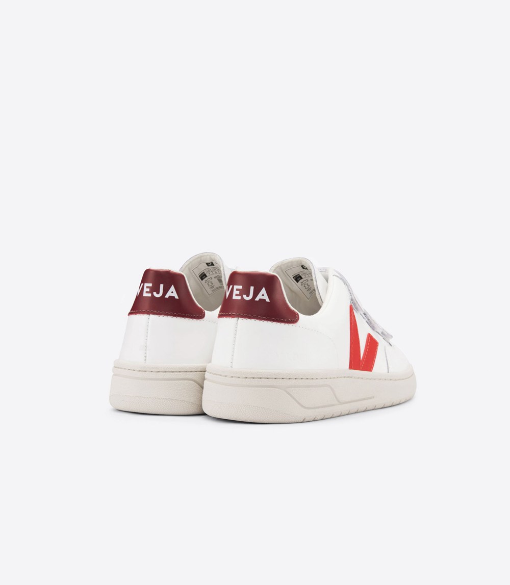 Tenis Veja Mujer - V-Lock Cuero - Blancos - 963LYOHPG